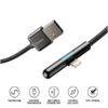 T-shaped Mobile Game Charging Cable USB For Lightning 2.4A 1M Black | Product Code: CAL7C-A01 |