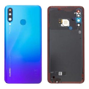 Genuine Huawei P30 Lite Battery Back Cover With Finger Print Sensor Blue | Part Number: 02352PMK | Delivered in EU UK and rest of the world |