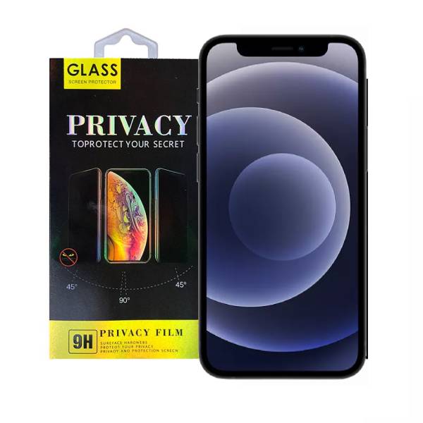 iPhone 12 Mini Privacy Glass Screen Protector | Price: £2.99 | Delivered in EU UK and rest of the world | Phoneparts |