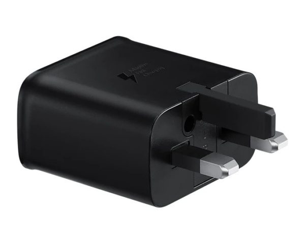 Official Samsung EP-TA200 Black UK Fast Charging Travel Adapter
