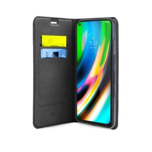 Wallet Flip Case For Motorola Moto G9 Plus - Black