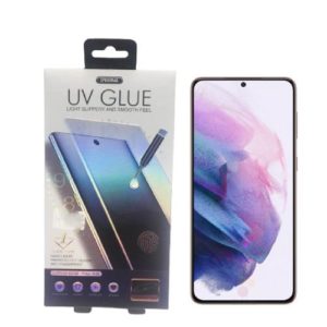 Samsung Galaxy S21 Plus UV Glue Clear Tempered Glass