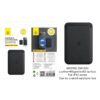 Magnetic Leather Card Holder For iPhone 12 | Pro | Pro Max | Mini | Black