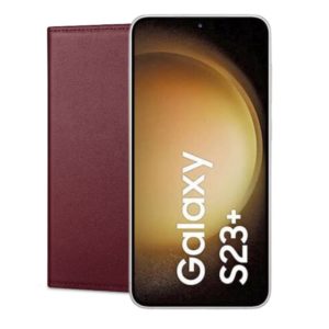 Samsung Galaxy S23 Plus Wallet Flip Case - Red