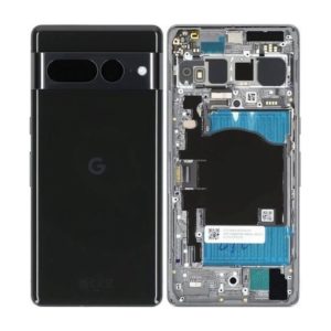 Genuine Google Pixel 7 Pro Battery Back Cover Black – G949-00295-01