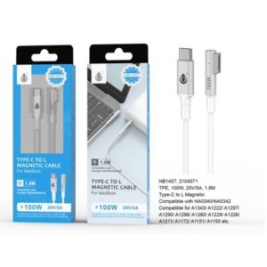 Type-C to L Magnetic Cable for MacBook
