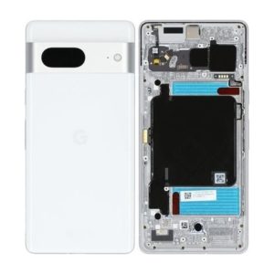 Genuine Google Pixel 7 Battery Back Cover Snow/White - G949-00330-01