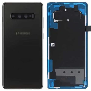 Genuine Samsung Galaxy S10 Plus SM-G975 Battery Back Cover Ceramic Black - GH82-18867A