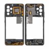 Genuine Samsung Galaxy A32 4G SM-A325 Middle Cover / Chassis Black - GH97-26181A