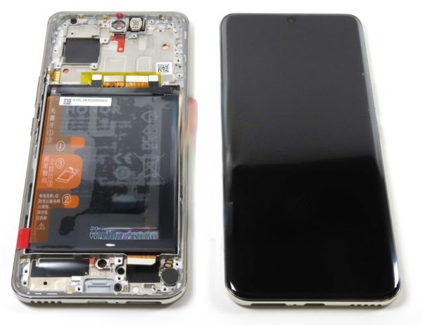 Genuine Huawei Honor 90 LCD Screen With Battery Silver - 0235AGDR