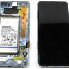 Genuine Samsung Galaxy S10 Plus SM-G973 LCD Screen With Battery Prism Blue - GH82-18840C