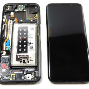 Genuine Samsung Galaxy S8+ Plus SM-G955 LCD Screen With Battery Black - GH82-14005A