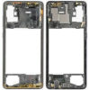 Genuine Samsung Galaxy A71 SM-A715 Middle Cover / Chassis Black - GH98-44756A