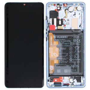 Genuine Huawei P30 Pro LCD Screen With Battery Silver – 02355MUR