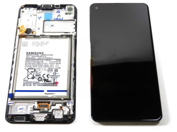 Genuine Samsung Galaxy A21S SM-A217 LCD Screen With Battery Black - GH82-24477A