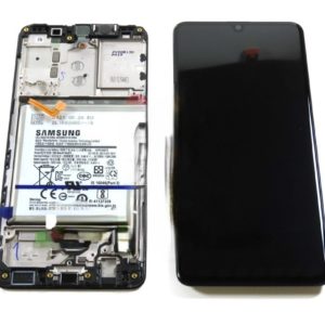 Genuine Samsung Galaxy A41 SM-A415 LCD Screen With Battery Black - GH82-24617A