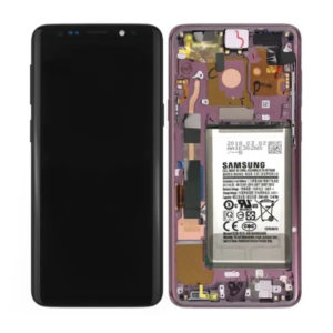 Genuine Samsung Galaxy S9 SM-G960 LCD Screen With Battery Purple - GH82-15994B