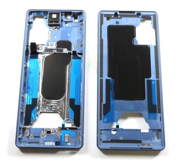 Genuine Sony Xperia 5 V XQ-DE54 Middle Cover / Chassis Blue - A5064798A