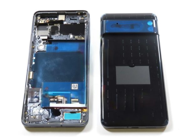 Genuine Google Pixel 8 Pro Battery Back Cover Black / Obisdian - G949-00693-01