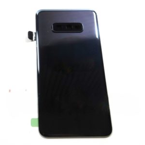 Genuine Samsung Galaxy S10E SM-G970 Battery Back Cover (DUOS) Prism Black - GH82-18492A