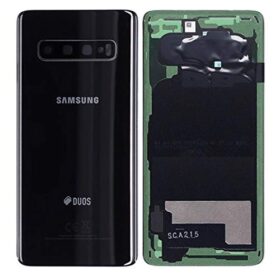 Genuine Samsung Galaxy S10 G973 Battery Back Cover Prism Black (DUOS) - GH82-18381A
