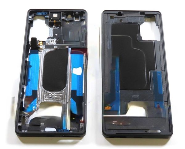 Genuine Sony Xperia 5 V XQ-DE54 Middle Cover / Chassis Black - A5064796A