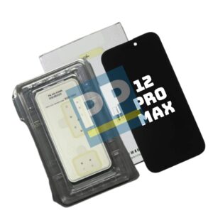 Genuine iPhone 12 Pro Max Service Pack LCD Assembly Black - A2411, A2342, A2410, A2412