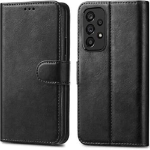 Samsung Galaxy A15 A155F Wallet Flip Case - Black