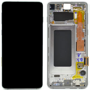 Genuine Samsung Galaxy S10 SM-G973 LCD Screen Prism Silver - GH82-18850G