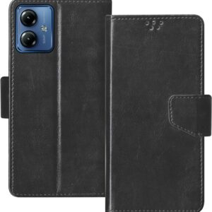 Wallet Flip Case For Motorola Moto G14