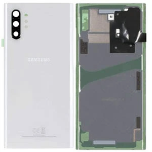 Genuine Samsung Galaxy Note 10 Plus SM-N975 Battery Back Cover Aura White - GH82-20588B