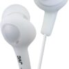JVC Gumy Plus In Ear Wired Headphones - White
