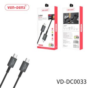 240W Super Fast Type-C to Type-C Data Sync & Charge Cable