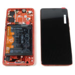 Genuine Huawei P30 LCD Screen with Battery Amber Sunrise (New Version) – 02354HNG