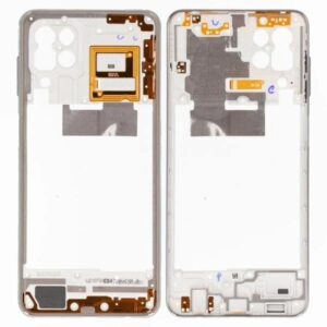 Genuine Samsung Galaxy M32 SM-M325 Middle Cover / Chassis White – GH98-46876C