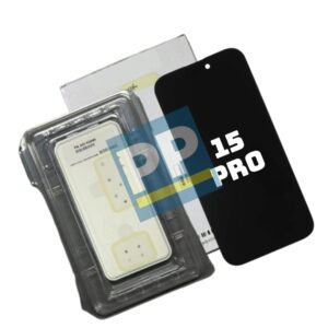 Genuine iPhone 15 Pro Service Pack LCD Assembly Black - A2848, A3101, A3102, A3104