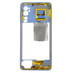Genuine Samsung Galaxy M52 5G SM-M526 Middle Cover / Chassis Blue – GH98-46916B