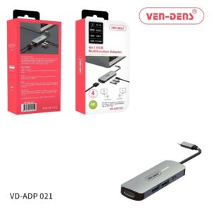Ven-Dens HUB Multifunction Adapter 4IN1 VD-ADP021