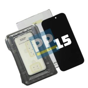 Genuine iPhone 15 Service Pack LCD Assembly Black - A2846, A3089, A3090, A3092
